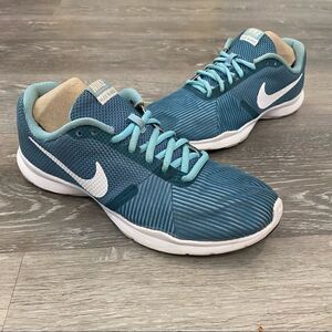 ‎Nike Flex Bijoux Blue Athletic Shoe Women 7